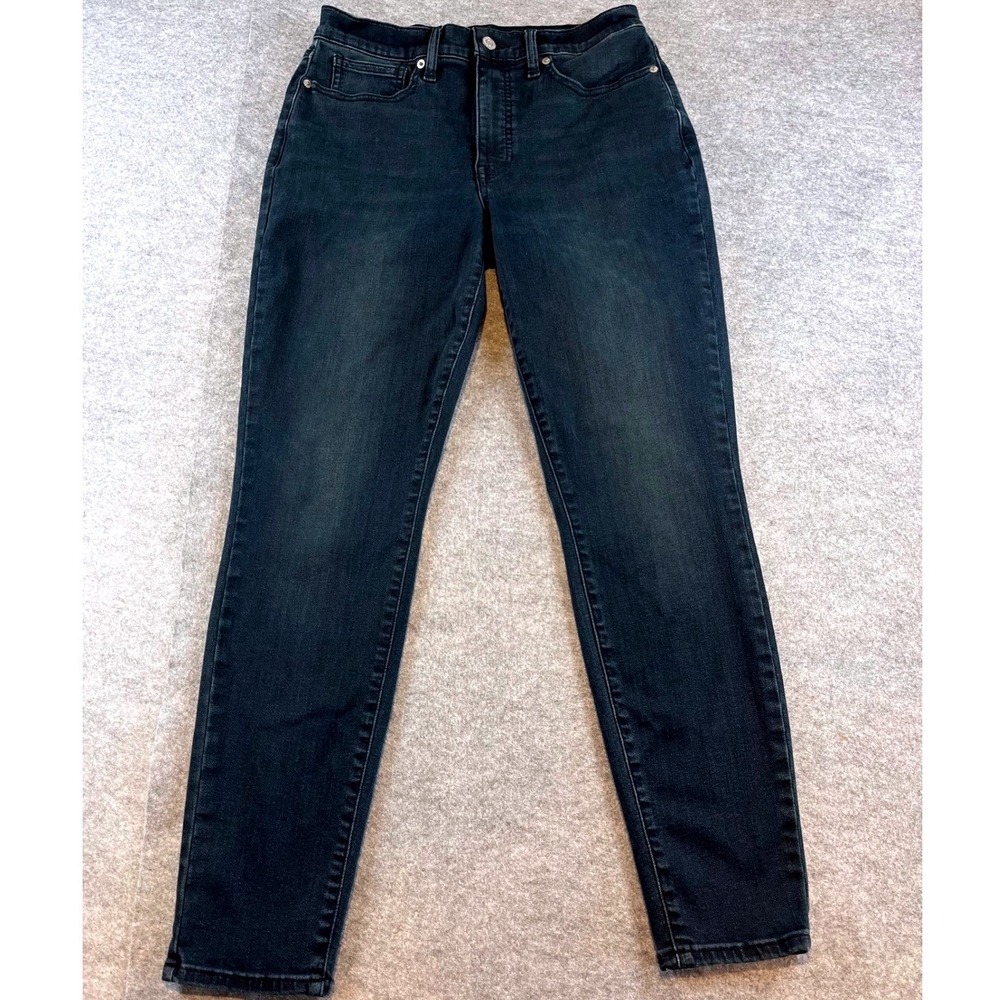 Lucky‎ Brand Women Skinny Jeans  Dark Blue Denim High Rise 10/30  Slim Stretch